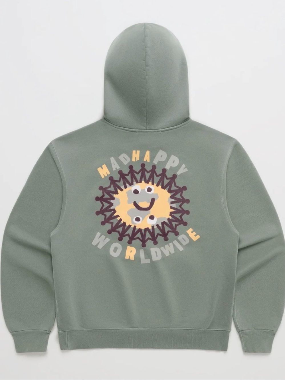 Madhappy Worldwide Fleece Hoodie - Picture 2 of 5